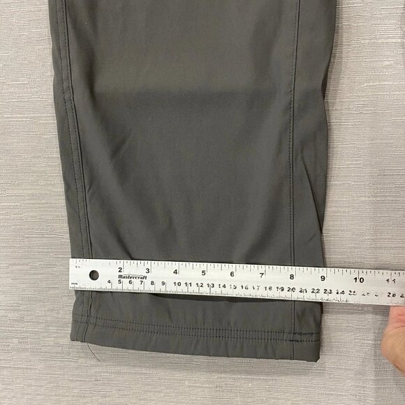 Eddie Bauer Fleece Lined Tech Pants Mens 34 x 30" Gray Water Repellent Insulated - Picture 11 of 15